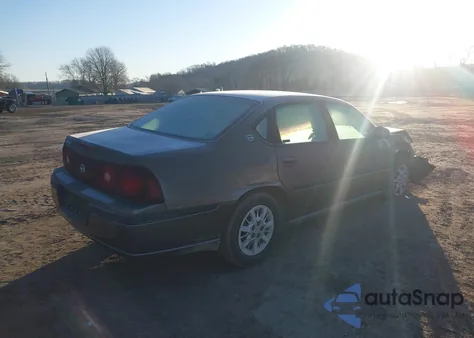 2002 Chevrolet Impala из США, поврежденный, VIN 2G1WF52E129296761